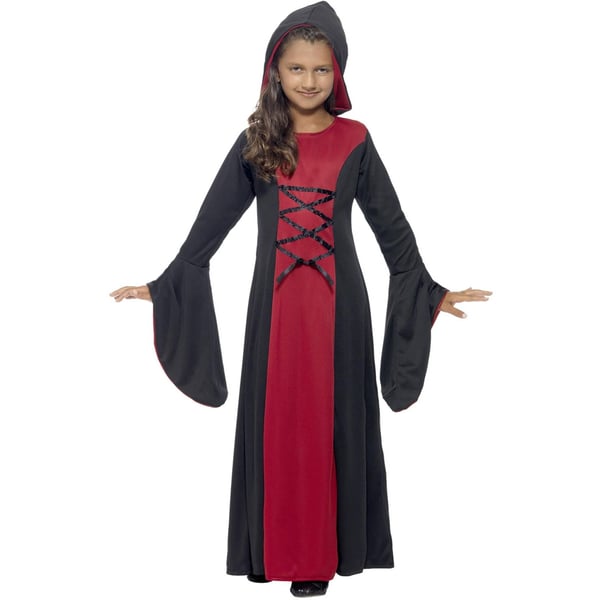 Smiffys Girls Vampire Costume Robe
