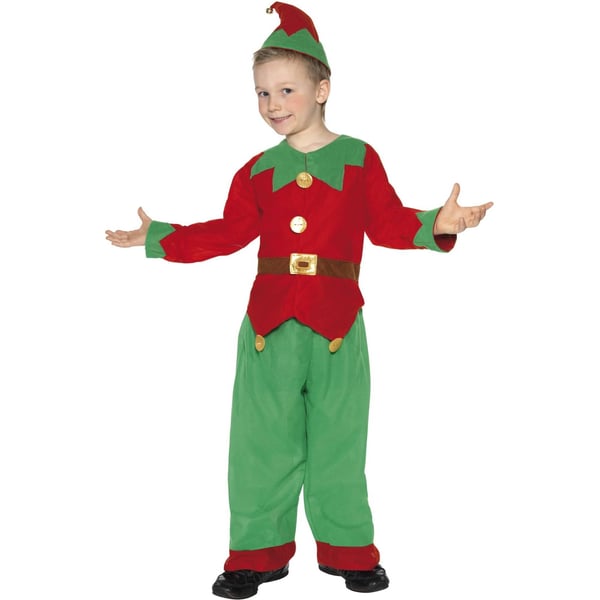 Smiffys Childrens/Kids Elf Christmas Costume