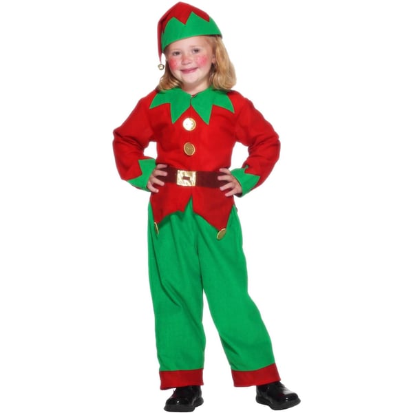 Smiffys Childrens/Kids Elf Christmas Costume