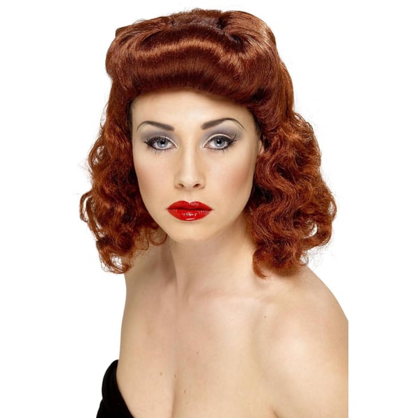 Smiffysin naisten Pin Up -tyttöperuukki
