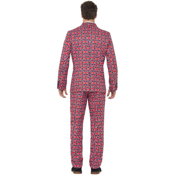 Smiffys Miesten Union Jack -puku