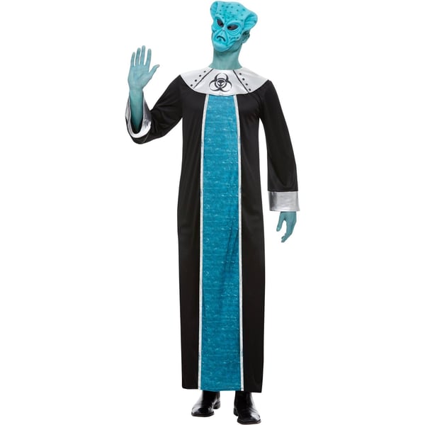 Smiffys Unisex Aikuisten Alien Lord -asu
