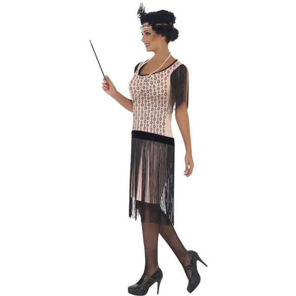 Smiffys Naisten 20-luvun Coco Flapper -asu