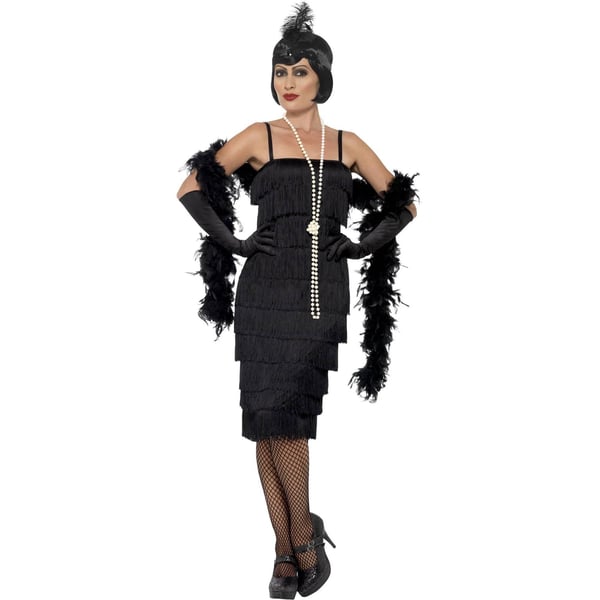 Smiffys Naisten Flapper-asu