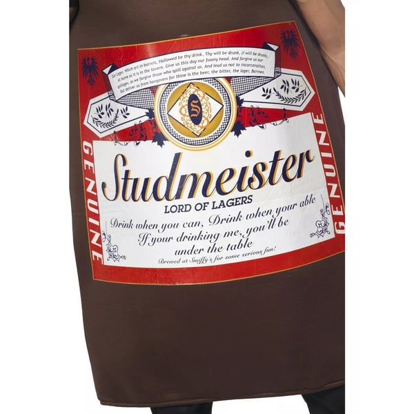 Smiffys Unisex Aikuisten Studmeister Olutpullopuku