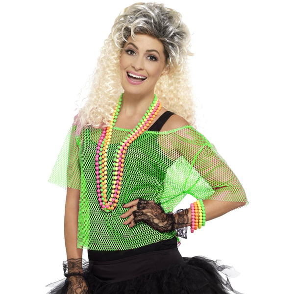 Smiffys Womens/Ladies Fishnet Costume Top