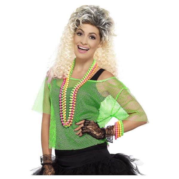 Smiffys Womens/Ladies Fishnet Costume Top