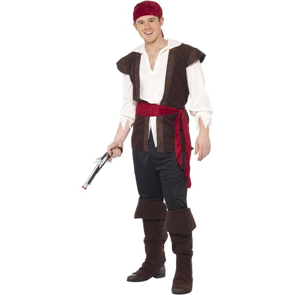 Smiffys Piratdräkt för män