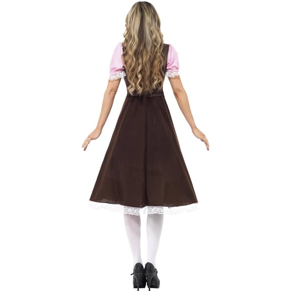 Smiffys Womens/Ladies Tavern Long Costume Dress