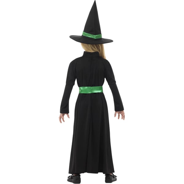 Smiffys Girls Wicked Witch Costume Set