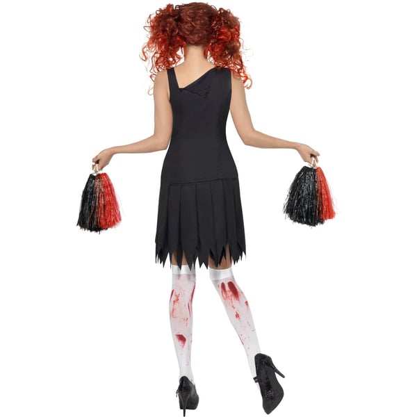 Smiffys Womens/Ladies High School Horror Cheerleader Costume