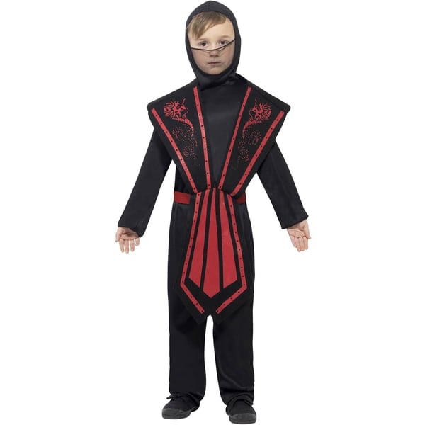 Smiffys Ninja kostume til børn og unge