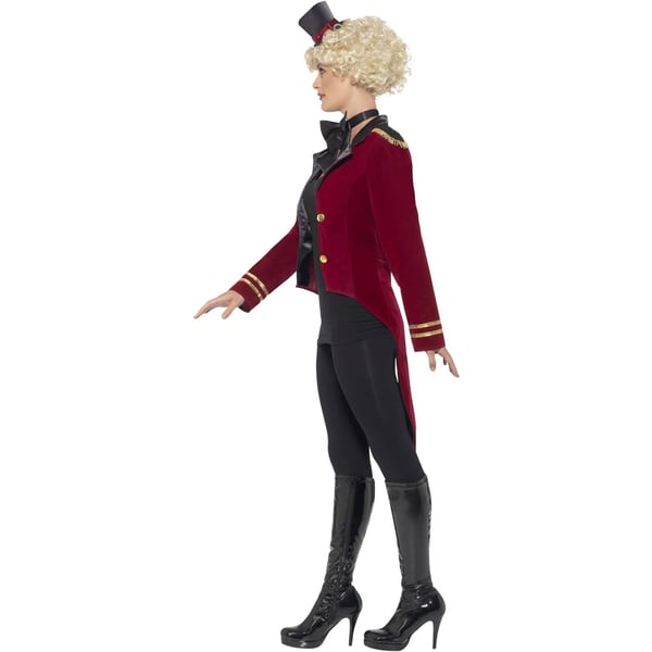 Smiffys Womens/Ladies Ringmaster Costume Set