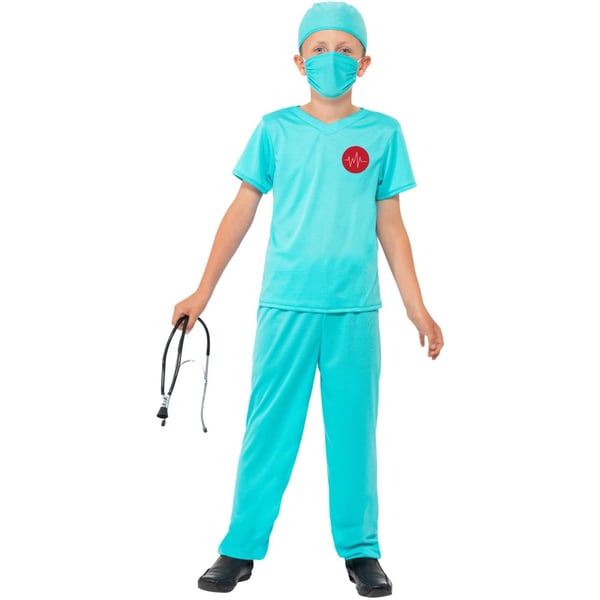 Smiffys Childrens/Kids Surgeon Costume Set