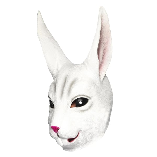 Smiffys Unisex Adult Rabbit Mask