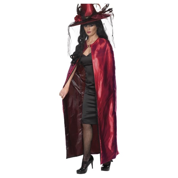 Smiffys Womens/Ladies Costume Reversible Cape