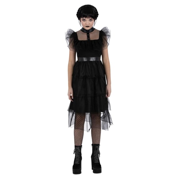 Smiffys Girls Gothic Prom Costume Dress
