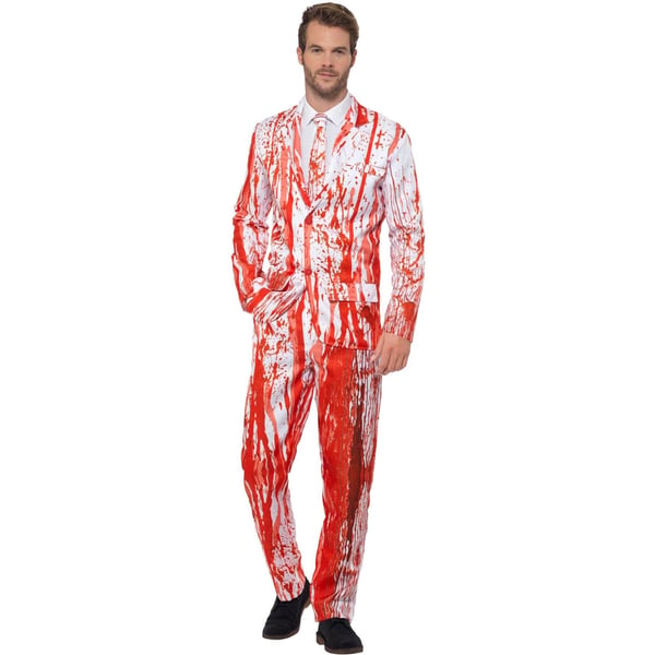 Smiffys Mens Blood Drip Costume Suit