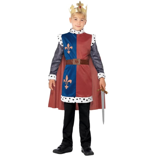 Smiffys Boys King Arthur Medieval Costume Set