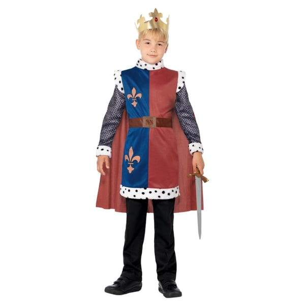 Smiffys Boys King Arthur Medieval Costume Set