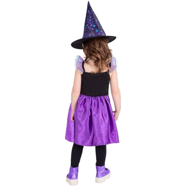 Smiffys Girls Starry Night Witch Costume Set