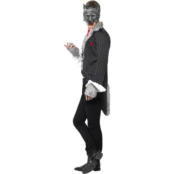 Smiffys Unisex Adult Deluxe Big Bad Wolf Costume Set