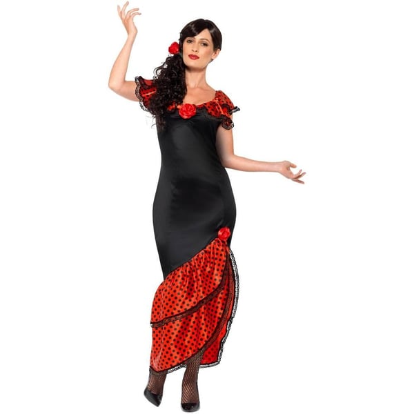 Smiffys Womens/Ladies Senorita Flamenco Costume