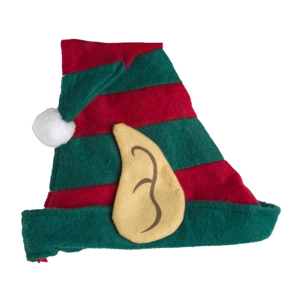 Smiffys Unisex Adult Elf Hat Costume Accessory