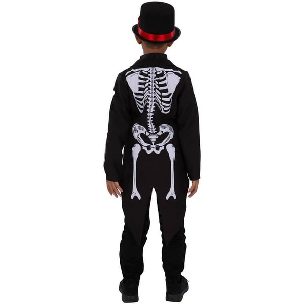 Smiffys Boys Senor Skeleton Day Of The Dead Costume Set