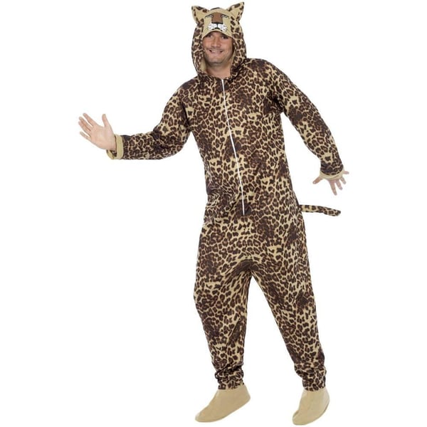 Smiffys Unisex Adult Leopard Costume