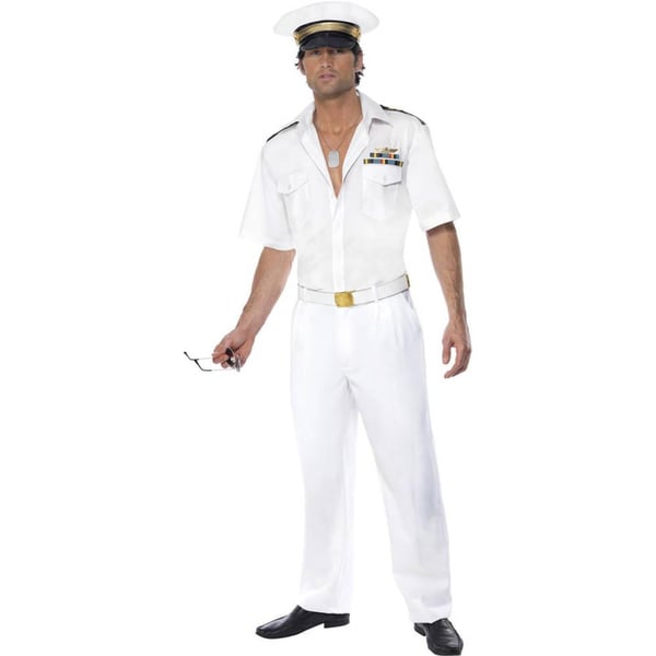 Top Gun Mens Captain Costume Set