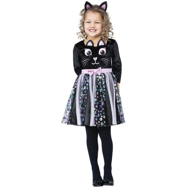 Smiffys Girls Cat Costume Set