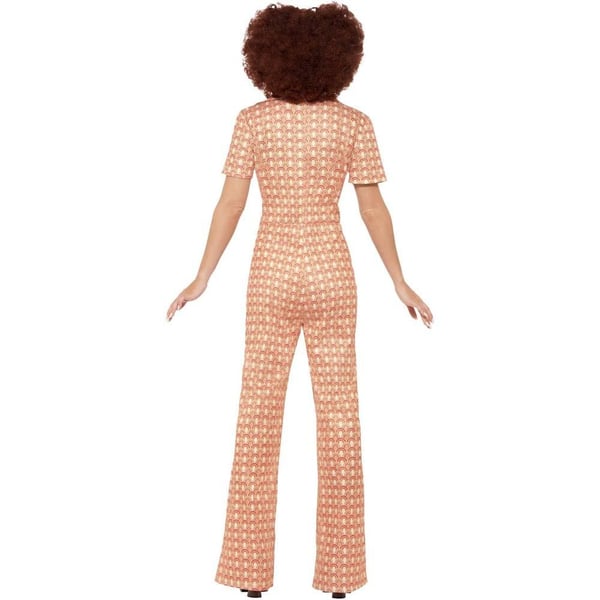 Smiffys Dam/Kvinnor Autentisk 70-tals Chic Bodysuit