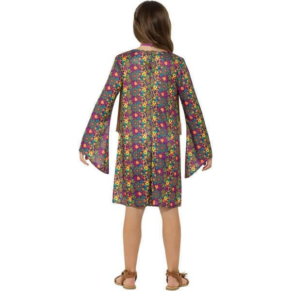 Smiffys Girls Hippie Costume Set