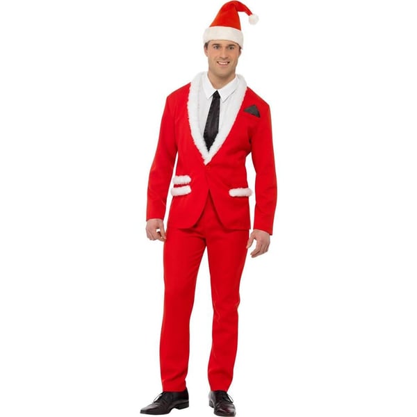 Smiffys Mens Santa Cool Costume Set