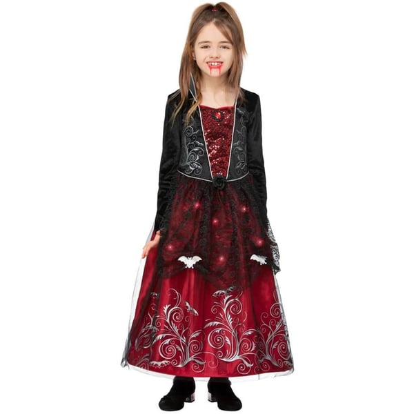 Smiffys Piger Deluxe Vampyress Kostume