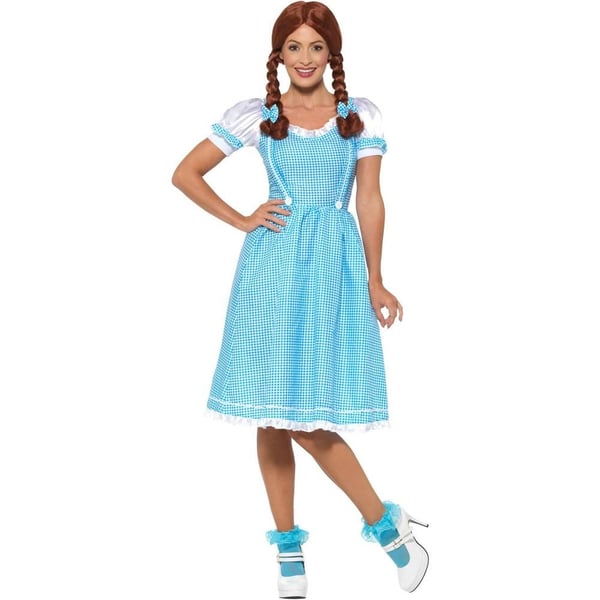 Smiffys Womens/Ladies Kansas Country Girl Costume Set