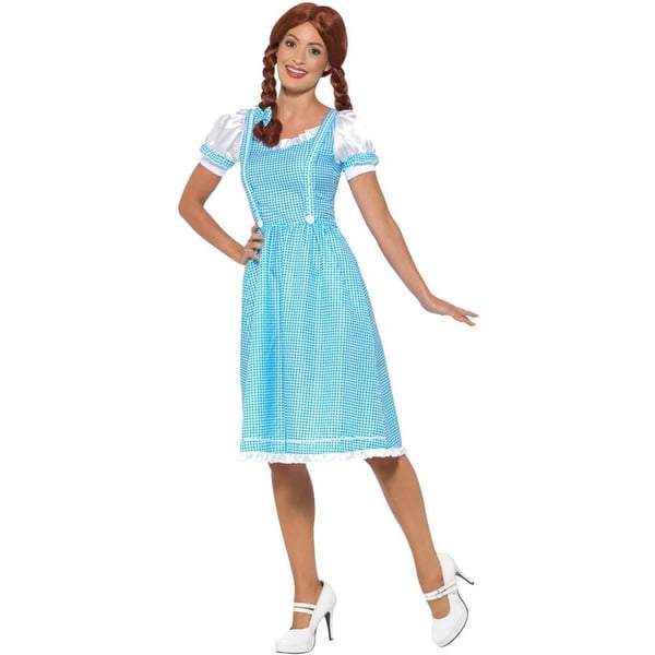 Smiffys Womens/Ladies Kansas Country Girl Costume Set