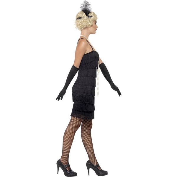 Smiffys Womens/Ladies Flapper Costume Set