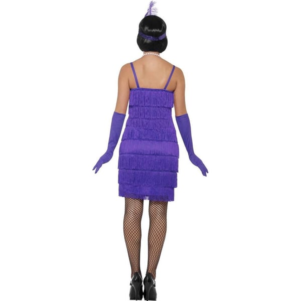 Smiffys Womens/Ladies Flapper Costume Set