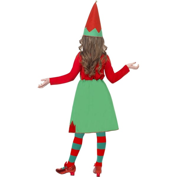 Smiffys Girls Santa´s Little Helper Elf Christmas Costume Set