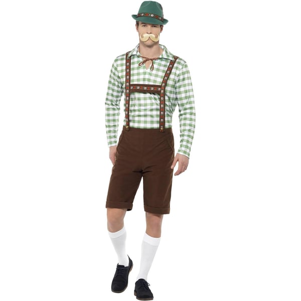 Smiffys Herr Alpine Bayerska Kostym