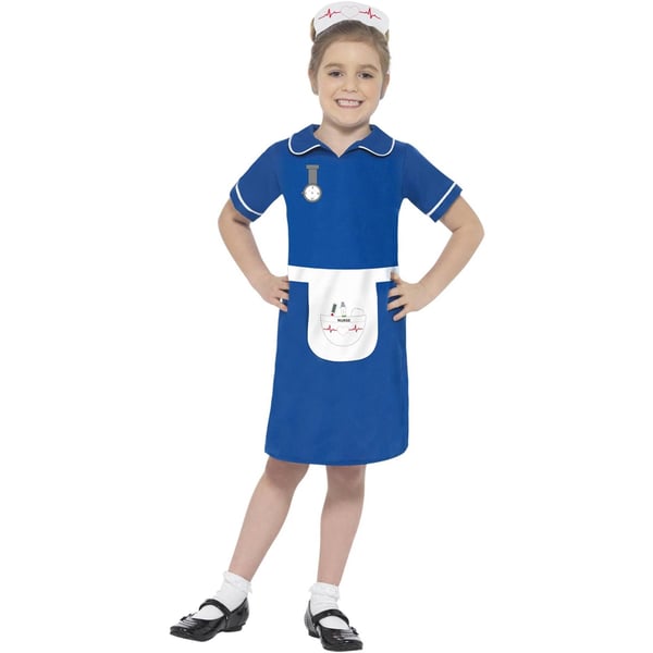 Smiffys Piger sygeplejerske kostume