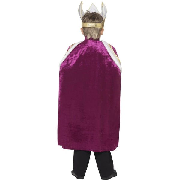 Smiffys Kostume til konge for børn/unge