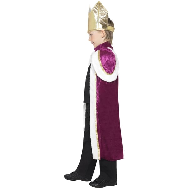 Smiffys Kostume til konge for børn/unge