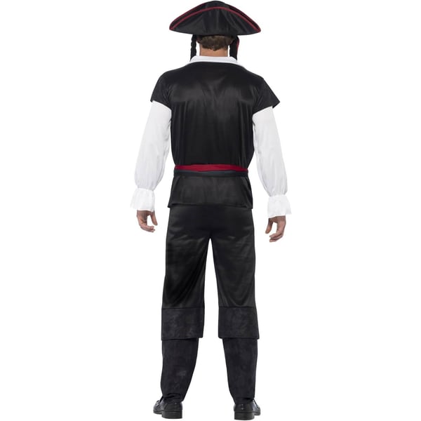 Smiffys Mens Aye Aye Pirate Captain Costume Set