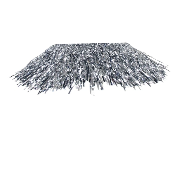 Smiffys Metallic Pom Poms (Pack of 2)