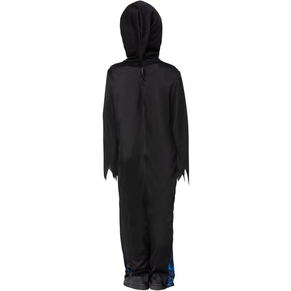 Smiffys Childrens/Kids Midnight Skeleton Reaper Costume