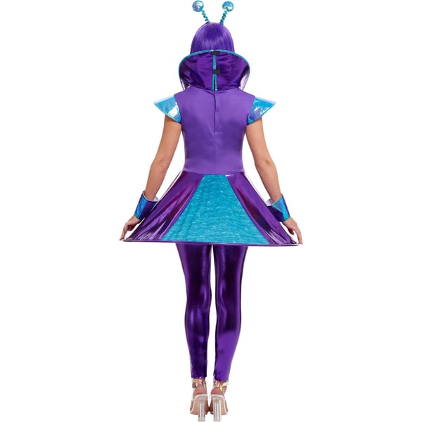 Smiffys Womens/Ladies Alien Costume Set