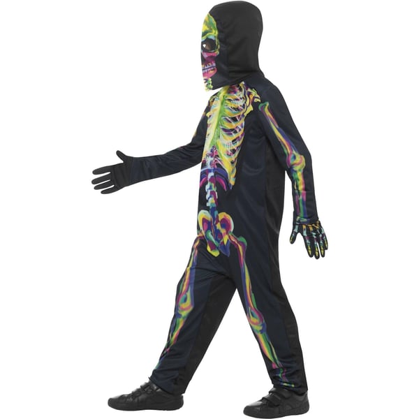Smiffys Childrens/Kids Skeleton Glow In The Dark Costume Set